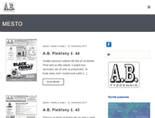 Tablet Screenshot of abpiestany.sk
